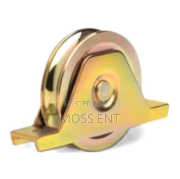 Iron Gate Caster 120mm W/Bar Double Vane Plate v Flute 200 - W · Photo 1