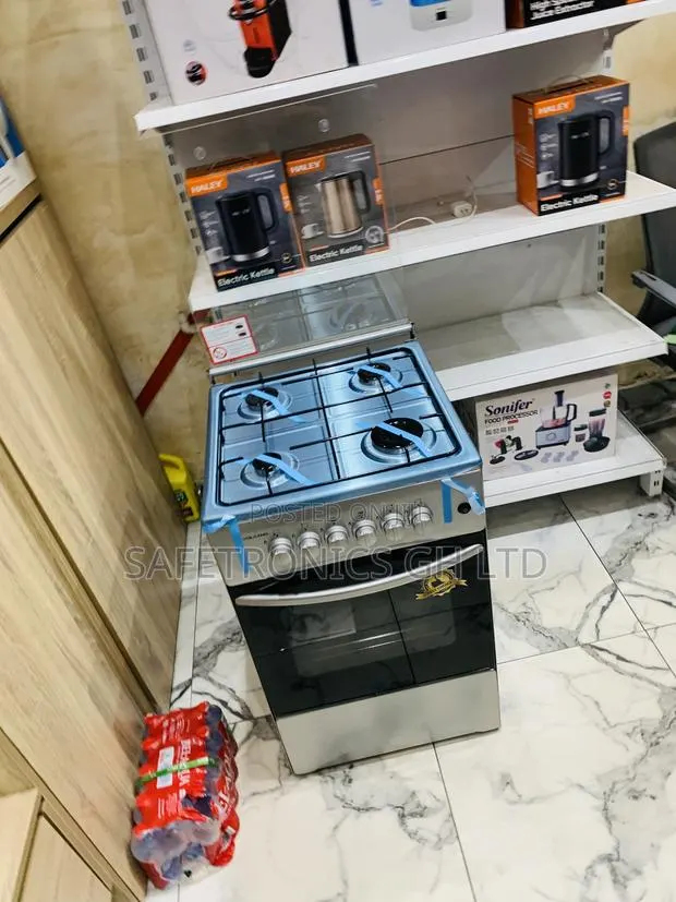 Most Affordable Volcano 5c Gas Oven 4 Burner Manual Ignition – 50x50cm · Photo 1
