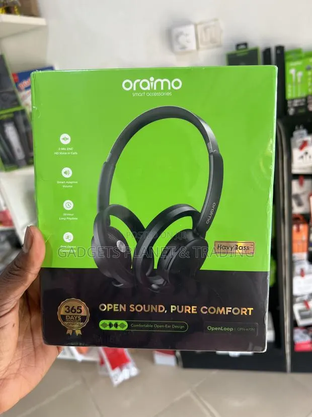 Oraimo Openloop 50h Long-Lasting Open-Ear Wireless Headphones · Photo 1