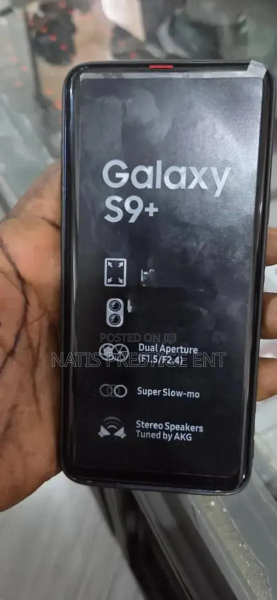 Samsung Galaxy S9 Plus 64 GB Black · Photo 1