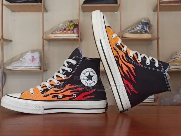 Converse Chuck 70 Ox "Flames" Long and Short · Photo 1