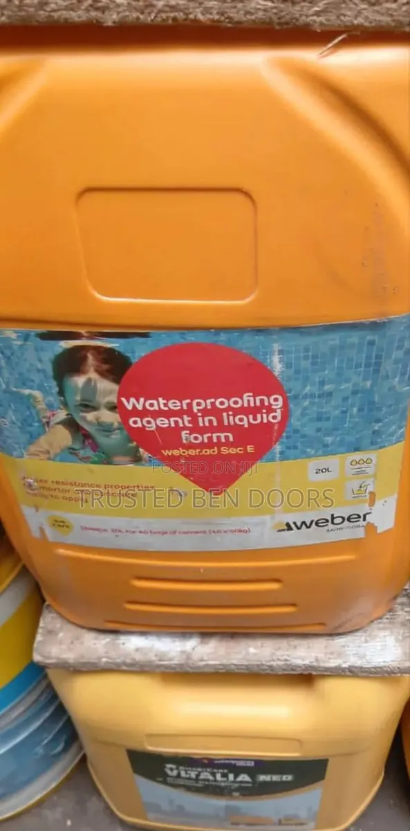 Original Weber 20 Litres Waterproof for Flooring,concrete & Mortar · Photo 1