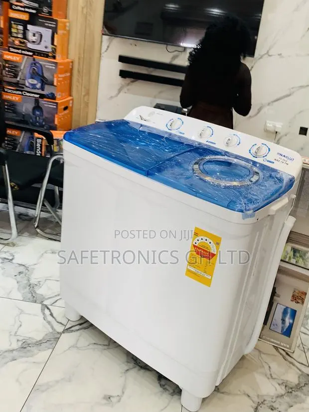 Neatly Sealed Nasco 15kg Twin Top Washing Machine · Photo 1