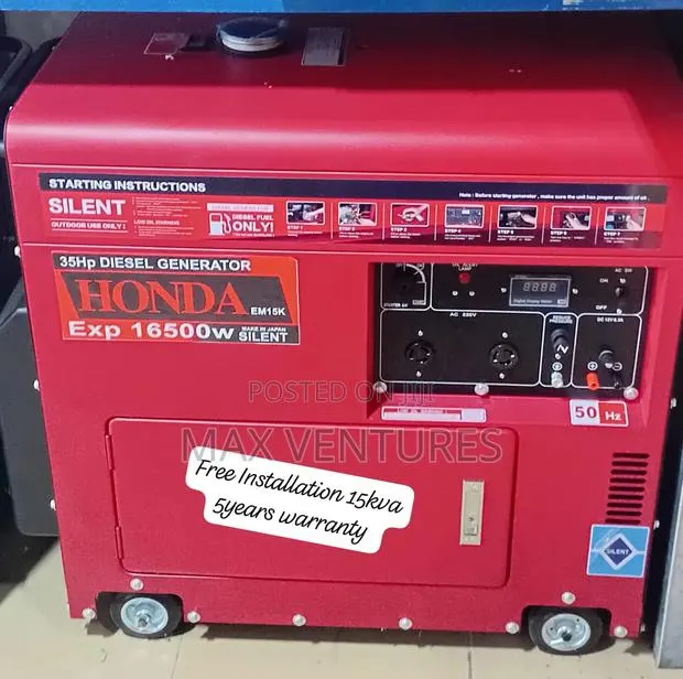 Super Strong Honda 15kva Diesel Generator15kva · Photo 1