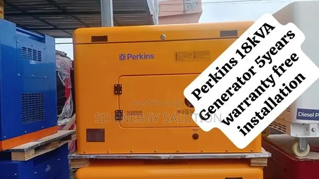 Perkins 18kVA Diesel Generator – Powerful Low Noise · Photo 1