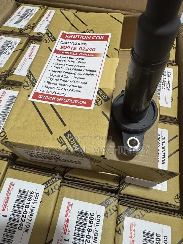 Denso Ignition Coil(90919-02240)for Toyota Yaris/Vitz/Echo/Belta/Platz · Photo 1