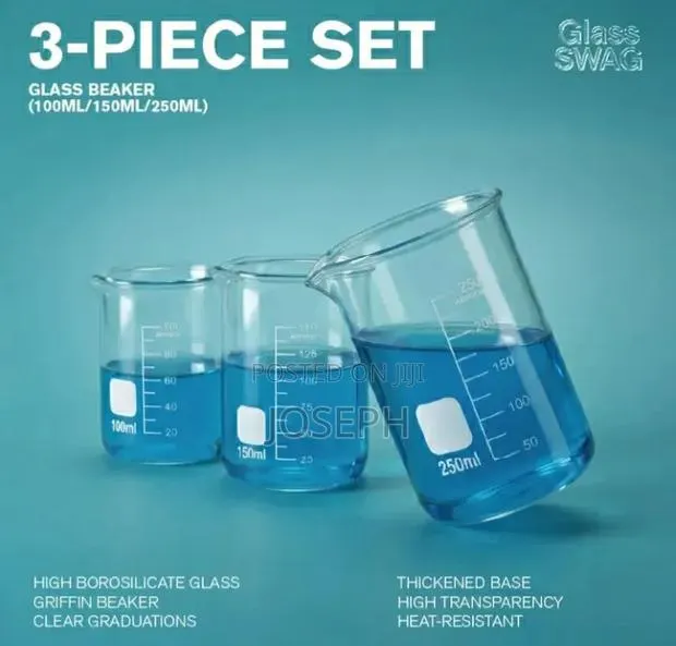 Graduated Beakers 3pcs · Photo 1