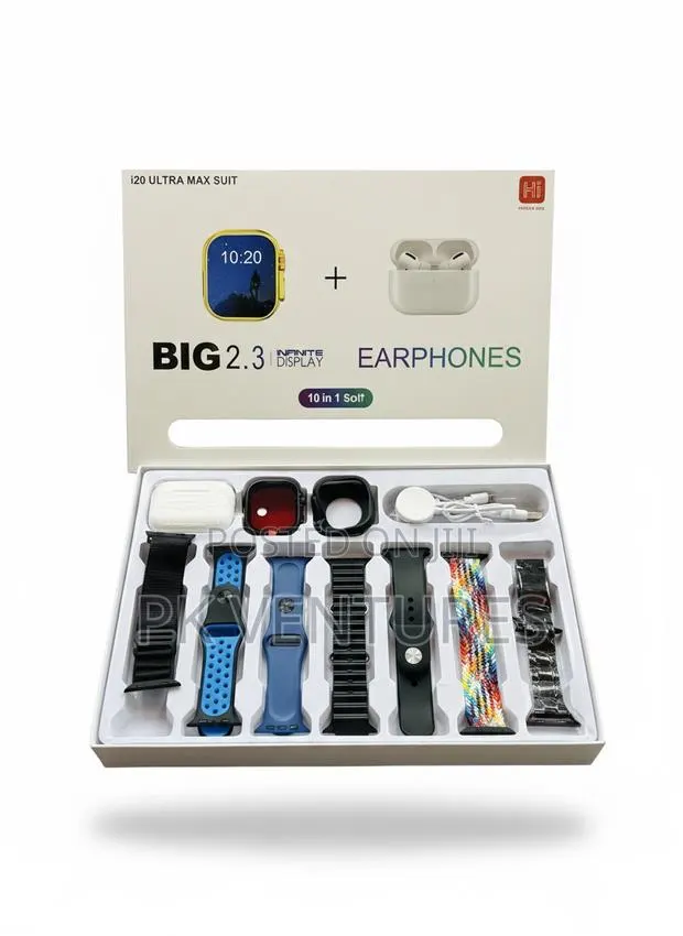Big 2.3 Smart Watch and Airpods · Photo 1