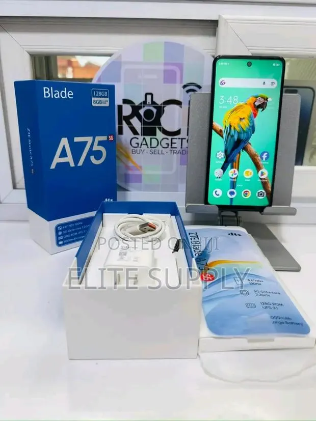 New ZTE Blade A75 128 GB Black · Photo 1