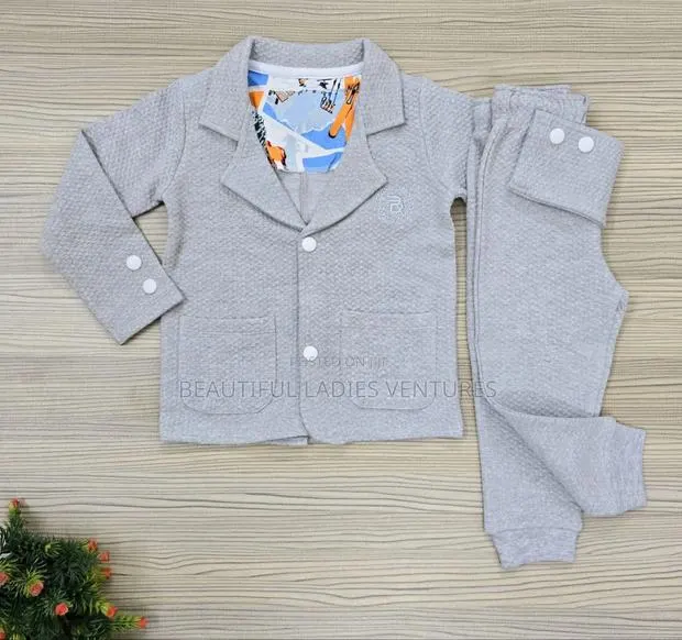 2pcs Cotton Suit for Boys · Photo 1