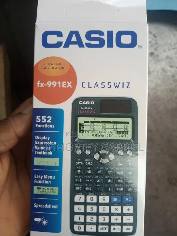 Casio Scientific Calculator 552 Function · Photo 1