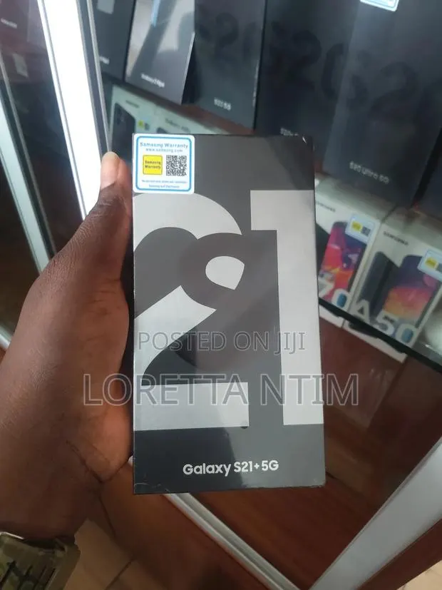 New Samsung Galaxy S21+ 5G 128 GB Black · Photo 1
