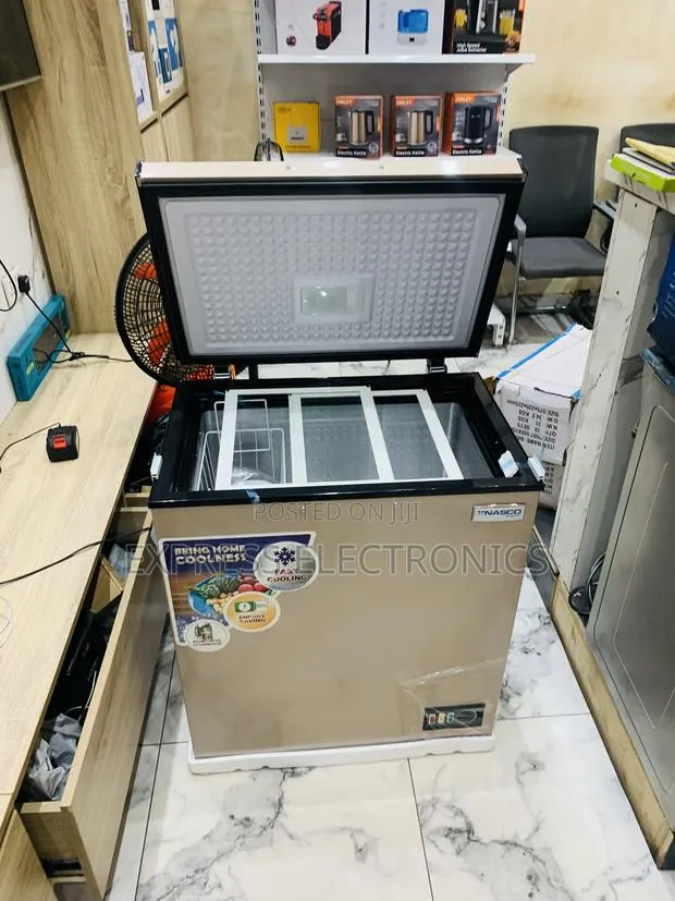 Energy Savings Chest Gold Single Door Freezer Nasco 150l · Photo 1
