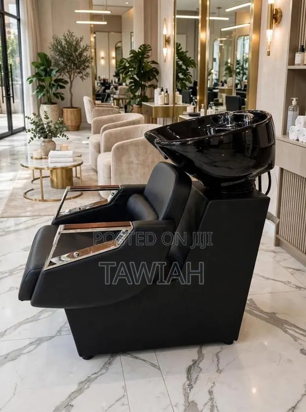 Luxury Shampoo Chair With Ceramic Sink Bowl · Photo 1