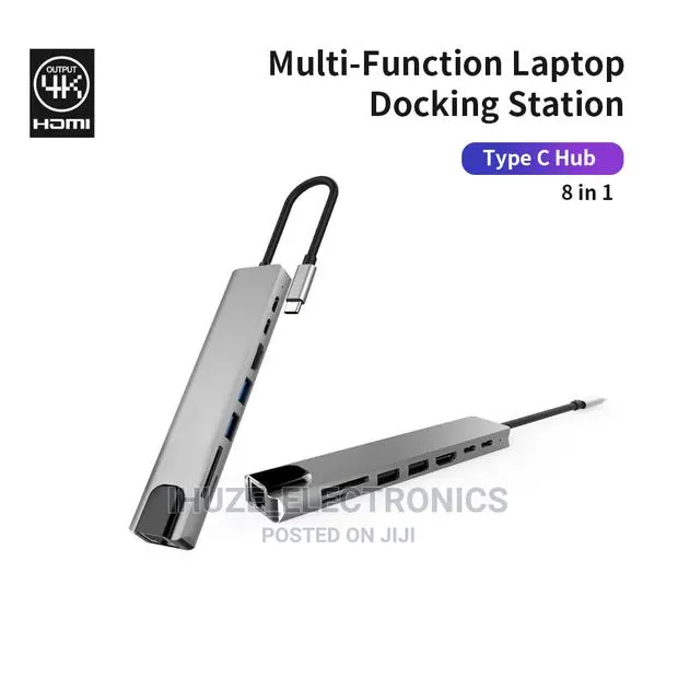 8in1 Usb-C Multi-Function Adapter for Laptops · Photo 1
