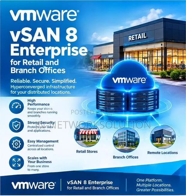 Vmware vSAN 8 Enterprise for Retail and Branch Offices