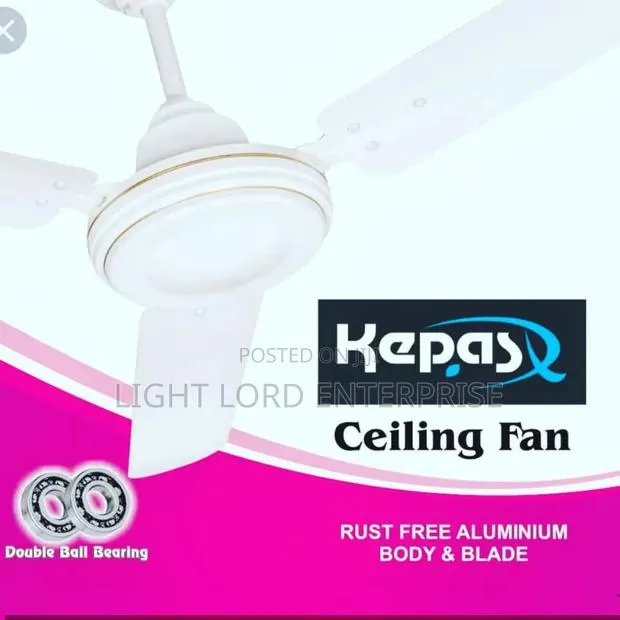 Long Blade Kepas Ceiling Fan · Photo 1