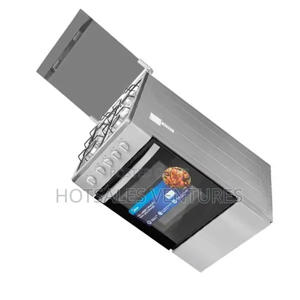 Quality Midea 4 Burner Silver Gas Cooker - Sp5055t082-S · Photo 1