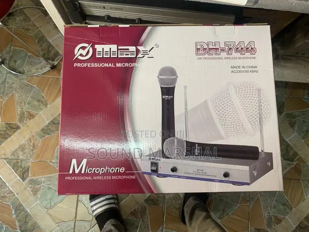 Max Dh744 2 in 1 Microphone · Photo 1