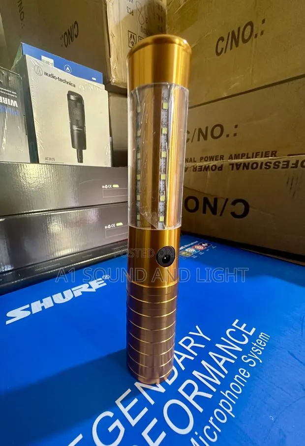 22.5cm Led Champagne Baton Gold · Photo 1