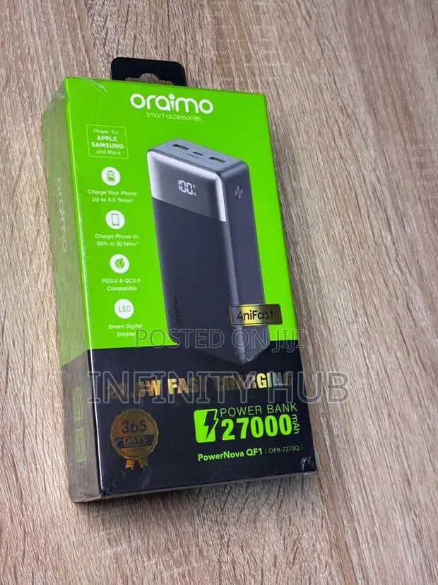 Oraimo Powerbank 27000mah · Photo 1