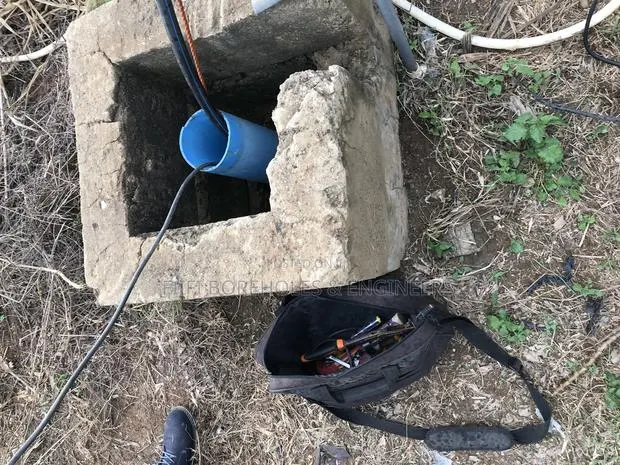 Old Borehole Maintenance · Photo 1