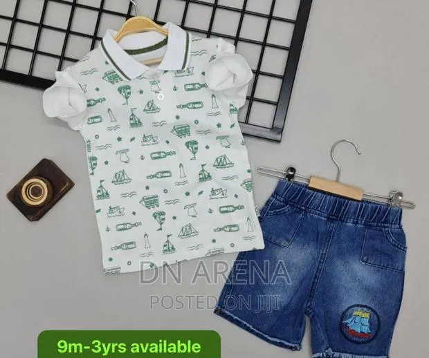 Boys Lactose With Jeans Shorts · Photo 1