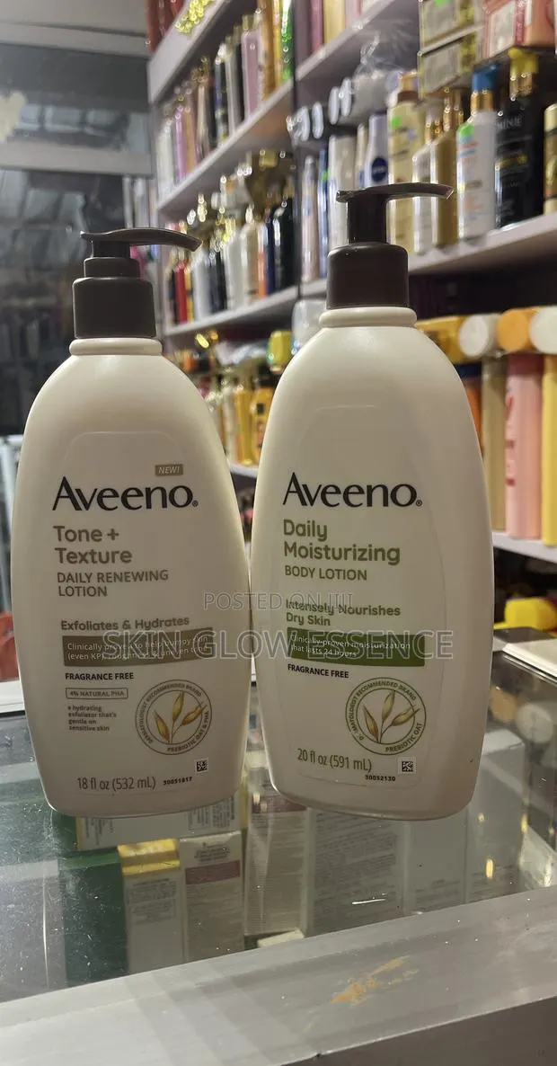 Aveeno Body Lotion-Tone+Texture and Moisturizer · Photo 1