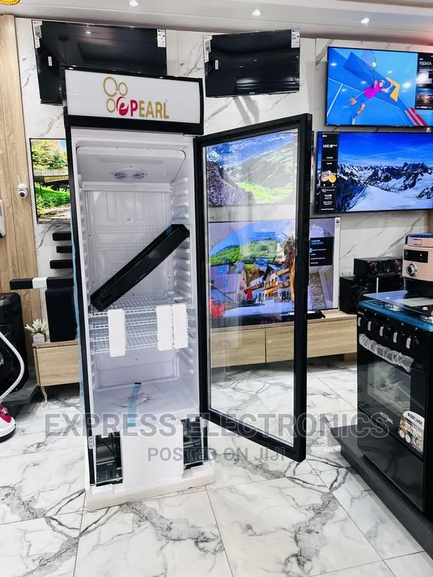 Energy Efficient Display Fridge PVC 424-2b Pearl · Photo 1
