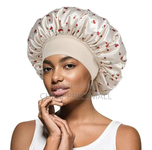 Hair Care Satin Bonnet – Double Layer · Photo 1