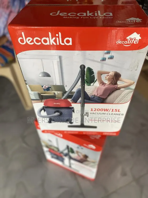 Decakila 15l Vacuum Cleaner(1200w)-Large Tank,Wet Dry · Photo 1