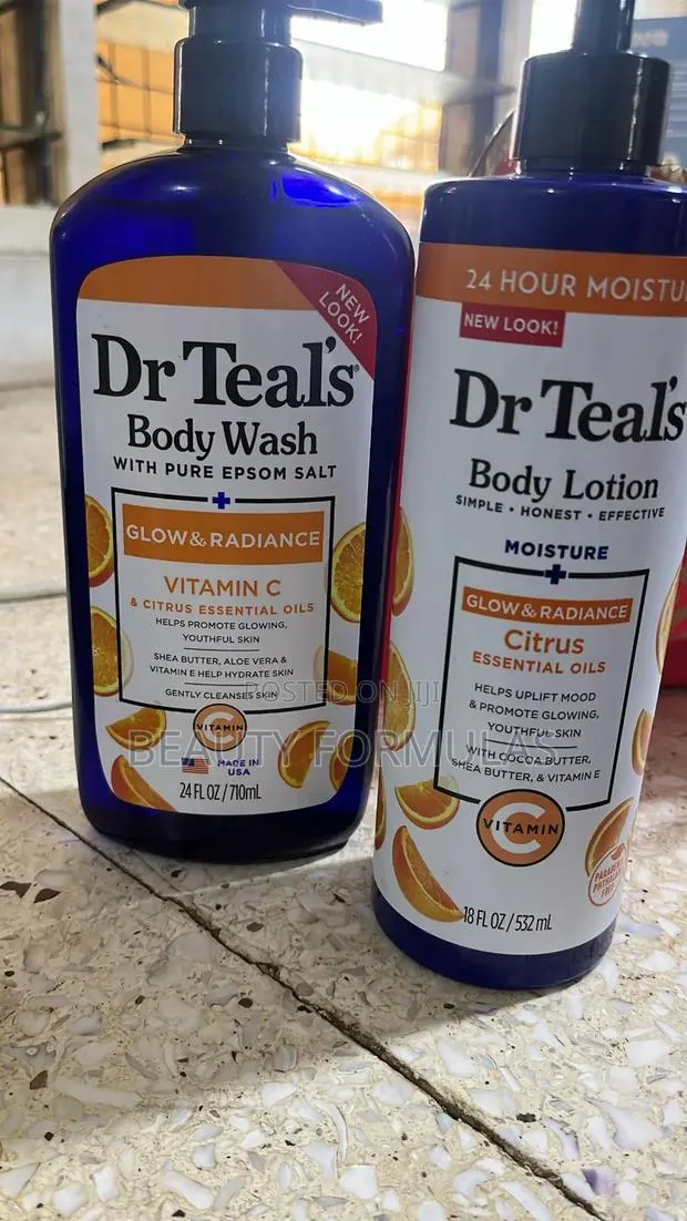 Dr Teal's Vitamin C Body Lotion and Shower Gel · Photo 1