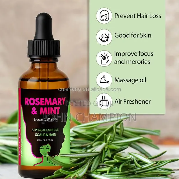 Rosemary Mint Hair Strengthening Oil · Photo 1