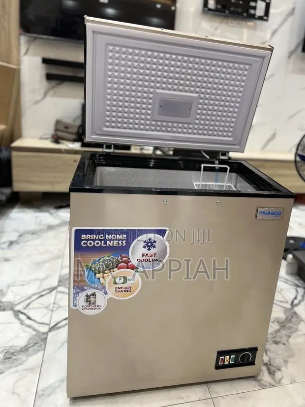 Buy Unique Nasco 1 Door Electric Chest Freezer(Gold)150l,Nas200fl · Photo 1