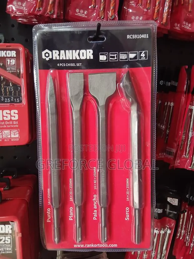 4 PCS Chisel Set · Photo 1