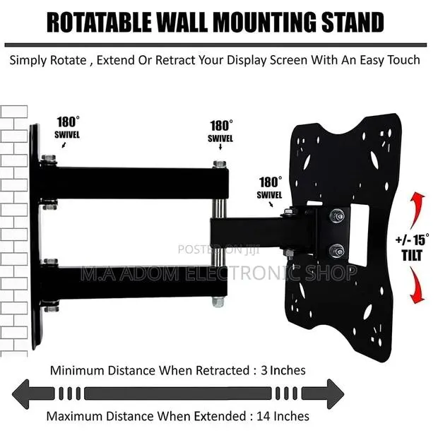 Suitable For Led Tv Between 17”-43” · Photo 1