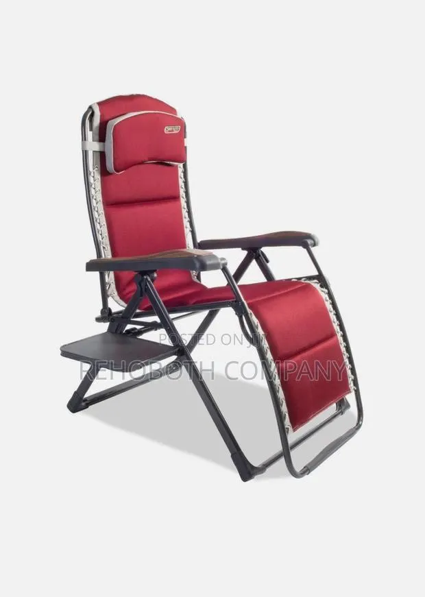 Quest Bordeaux Pro Relax XL Chair With Side Table Garden F1343 · Photo 1