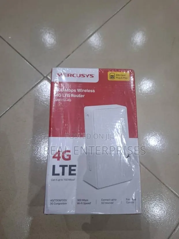 Mercusys Mb112-4g Router Takes Sim Card · Photo 1