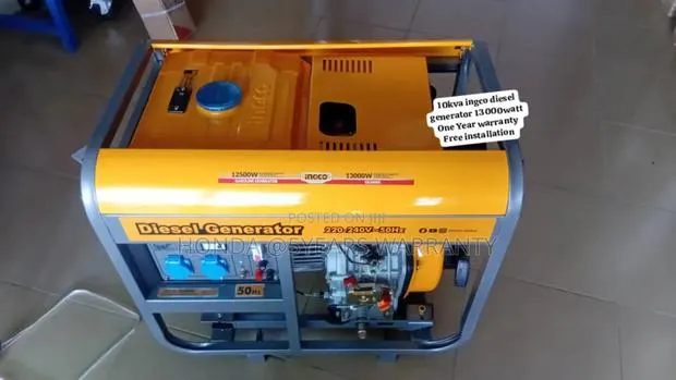 Power Your Way Ingco 10kva 13000watt Diesel Generator 10kva · Photo 1