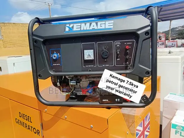 Kemage 7.5kVA Petrol Generator – Your Trusted Backup Power Solution · Photo 1