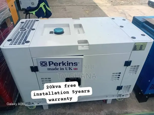 Original Perkins 20kva Diesel Generator – Silent Fuel Efficient · Photo 1