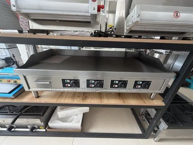 Commercial Electric Tabletop Grill/Griddle 120cm · Photo 1
