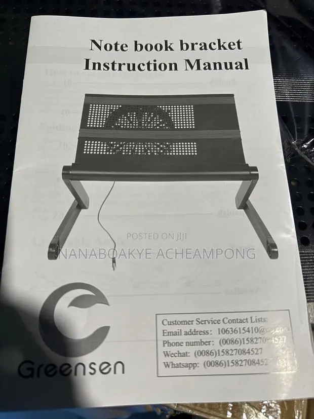 Original Uk Laptop Cooling Fan With Stand · Photo 1