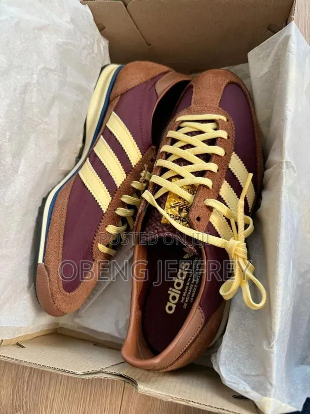 Original Adidas Sl 72 Rs Brown, Preloved Yellow · Photo 1