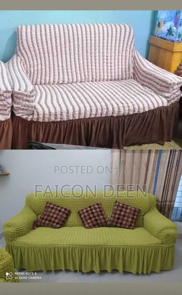 Original Skirt Sofa Cover(4piecies In)For Big Wide Sofas(Only Set Only · Photo 1