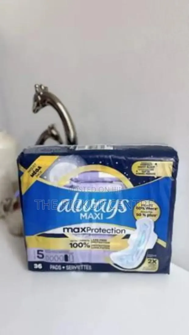 Always Maxi Size 5 Extra Heavy Overnight Pads ( 36-Count Packs) Β· Photo 1