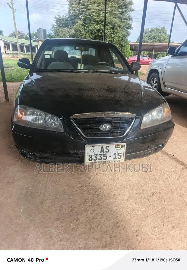 Hyundai Elantra 2005 Black · Photo 1