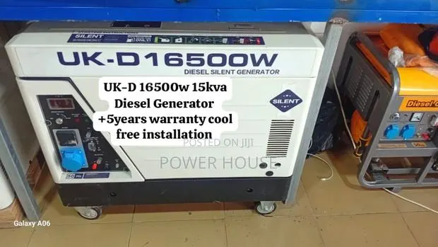 Color Picker Uk-D 15kva Diesel Generator Uk-D 16500watts 15kva Silent · Photo 1