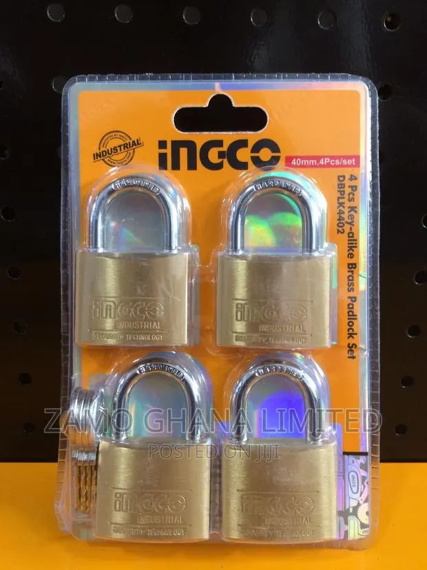 4pcs Padlock Set - Dbplk4402 · Photo 1