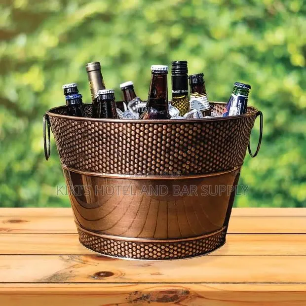 8l Galvanized Ice/Champagne Bucket · Photo 1